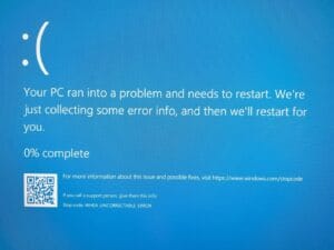 WHEA_UNCORRECTABLE_ERROR